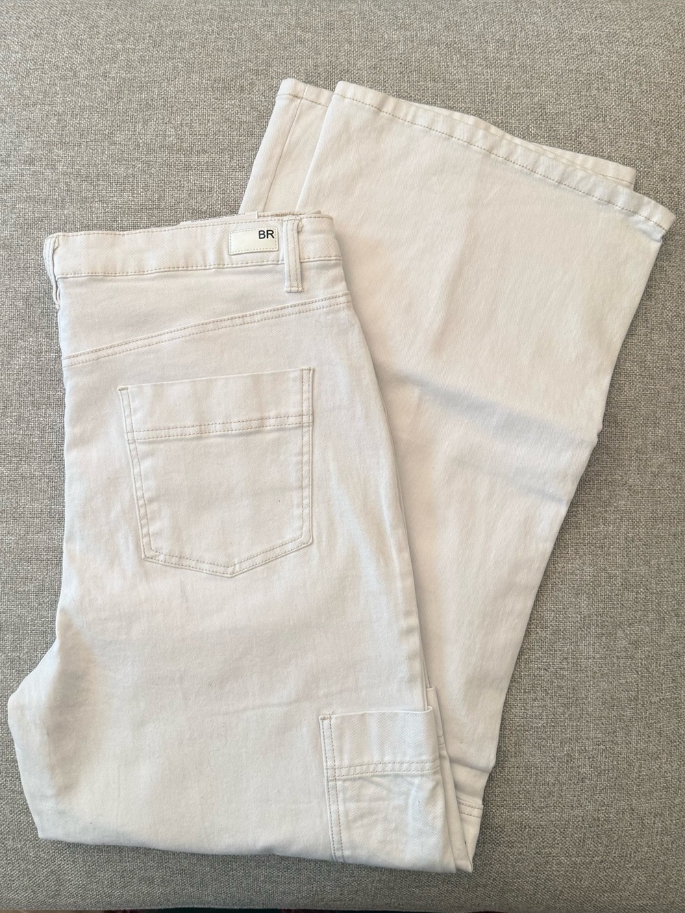 Blue Revival flex back cargo Wide-Leg Jeans